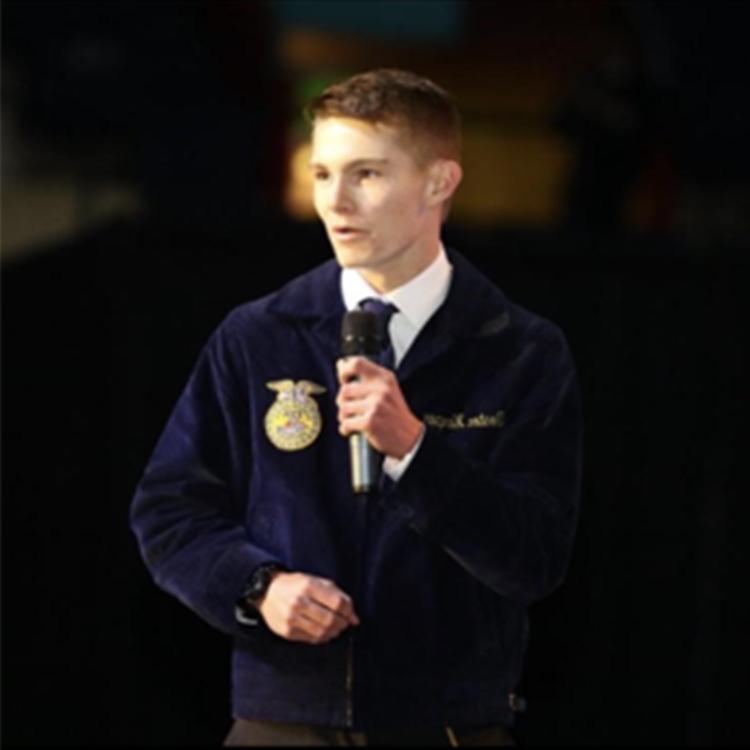 Meet Doster Harper, FFA North Region State Vice President